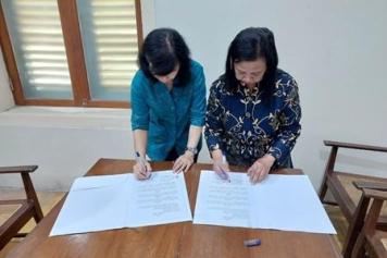 Penandatanganan Nota Kesepahaman dan Perjanjian Kerja sama Universitas Pandanaran dengan Paroki Gereja Katolik St. Yusup Semarang