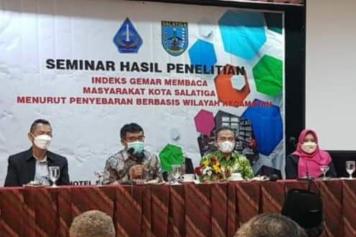 RELEASE PENELITIAN TAHAP KE-2 INDEKS GEMAR MEMBACA MASYARAKAT KOTA SALATIGA MENURUT PENYEBARAN BERBASIS WILAYAH KECAMATAN