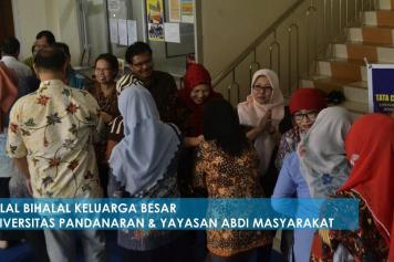 Halal Bi Halal Universitas Pandanaran & Yayasan Abdi Masyarakat