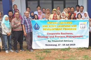 Unpand Lectures and Staff Learning Development Program 17 - 19 Juli 2019