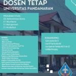 Lowongan Dosen Universitas Pandanaran Semarang