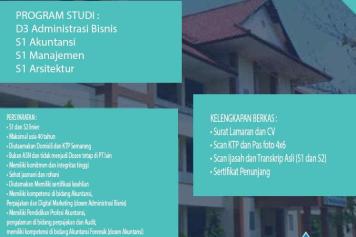 Lowongan Dosen Universitas Pandanaran Semarang